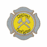 Retired Firefighter Embroidered Polo Shirt