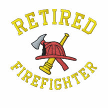 Retired Firefighter Embroidered Shirt