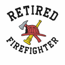 Retired Firefighter Embroidered Shirt embroidered shirts by retirementgifts Retired Firefighter Embroidered Shirt embroidered shirts