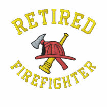 Retired Firefighter Embroidered Shirt embroidered shirts by retirementgifts Retired Firefighter Embroidered Shirt embroidered shirts