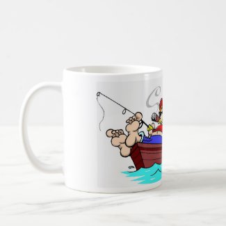 Retired Fisherman mug