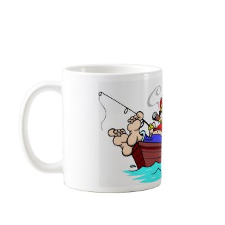 Retired Fisherman Coffee Mugs