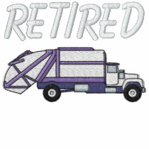 Retired Garbage Man Embroidered Shirt embroidered shirts by retirementgifts Retired Garbage Man Embroidered Shirt embroidered shirts