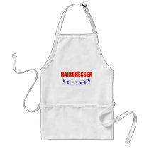 RETIRED HAIRDRESSER aprons by NotWorking RETIRED HAIRDRESSER aprons