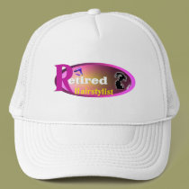 Retired Hairstylist hats