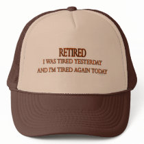 Retired Trucker Hats