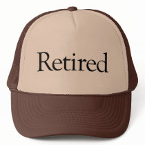 Retired Trucker Hat