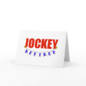 RETIRED JOCKEY cards