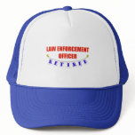 RETIRED LAW ENFORCEMENT OFCR hats