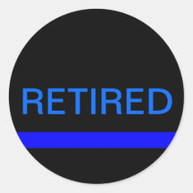 Retired LEO stickers