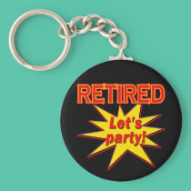 RETIRED - LET'S PARTY Tshirts and gifts keychains