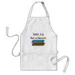 Retired Librarian 569.0 (Dewey Decimal System) aprons