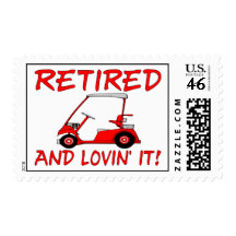Retired & Lovin It Stamps