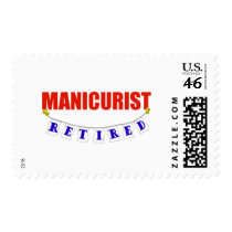 RETIRED MANICURIST postage by NotWorking RETIRED MANICURIST postage