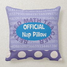 Retired Math Teacher "Nap Pillow" 20" X 20"
