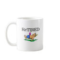 Retired Mug by teestyles Retired Mug