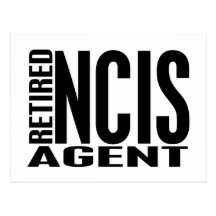 Retired NCIS Agent Post Card