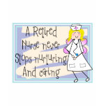 Retired Nurse Angel Art Cards