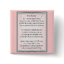 Retired Nurse Poem gifts by ~~Gail Gabel, RN Button