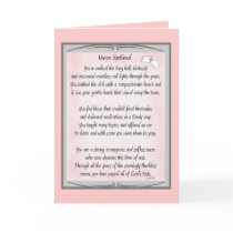 Retired Nurse Poem gifts by ~~Gail Gabel, RN Greeting Card