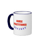 RETIRED NURSE PRACTITIONER mugs