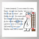 "RETIRED NURSE"  Story  Art gifts posters