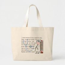 "Retired Nurse"  Story Art--Unique Gift Items Bag