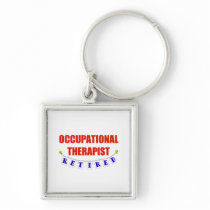 Retired Occupational Therapist Keychains