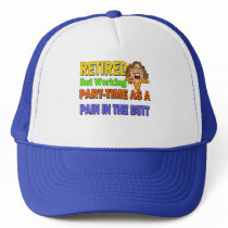 Retired Pain In The Butt Mesh Hats