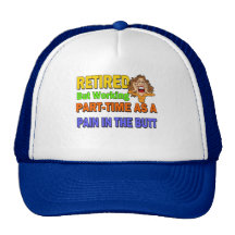 Retired Pain In The Butt Mesh Hats