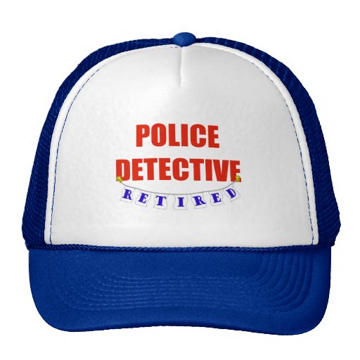 police detective hat