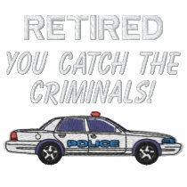 Retired Police Embroidered Shirt embroidered shirts by retirementgifts Retired Police Embroidered Shirt embroidered shirts