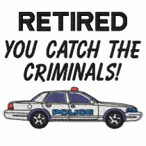 Retired Police Embroidered Shirt embroidered shirts by retirementgifts Retired Police Embroidered Shirt embroidered shirts