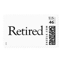 Retired postage