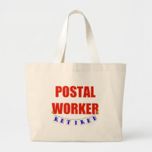 RETIRED POSTAL WORKER BAGS