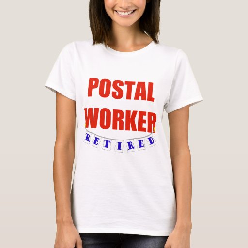 postal worker t shirt