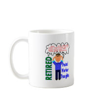 Retired Postal Worker "Thoughts" Funny Zip codes mugs by gailg1957 Retired Postal Worker "Thoughts" Funny Zip codes mugs