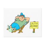Retired Postcard