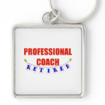 RETIRED PROFESSIONAL COACH KEYCHAINS