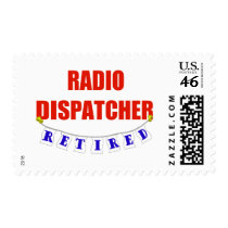 RETIRED RADIO DISPATCHER postage by NotWorking RETIRED RADIO DISPATCHER postage