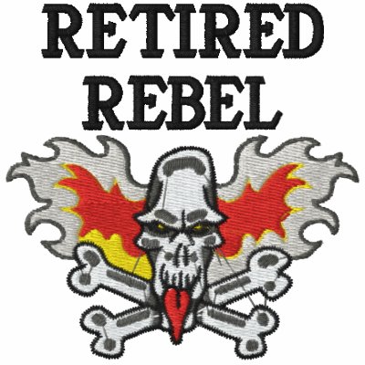 Retired Rebel Embroidered Shirt Retired Rebel Embroidered Shirt