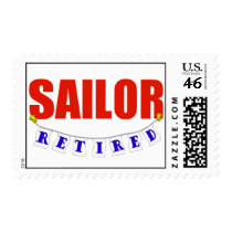 RETIRED SAILOR postage by NotWorking RETIRED SAILOR postage