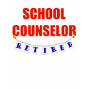 RETIRED SCHOOL COUNSELOR t-shirts by NotWorking RETIRED SCHOOL COUNSELOR t-shirts