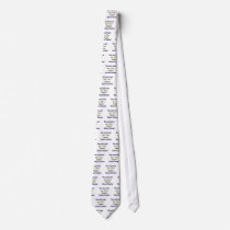 Retired School Teacher Custom Tie