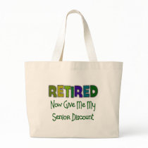 Retired SENIOR DISCOUNT bags by gailg1957 Retired SENIOR DISCOUNT bags
