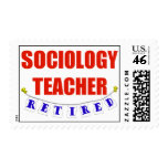 RETIRED SOCIOLOGY TEACHER STAMPS