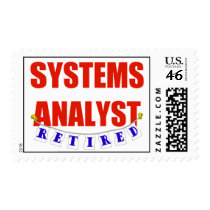 RETIRED SYSTEMS ANALYST STAMPS