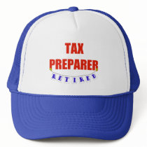 RETIRED TAX PREPARER hats