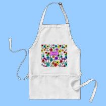 Retired Teacher Apron Retro Design aprons