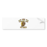 RETIRED TEACHER BUMPER STICKERS